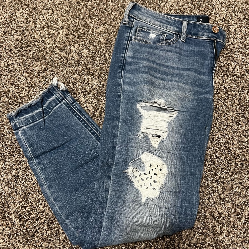 Hollister Crop Jeggings